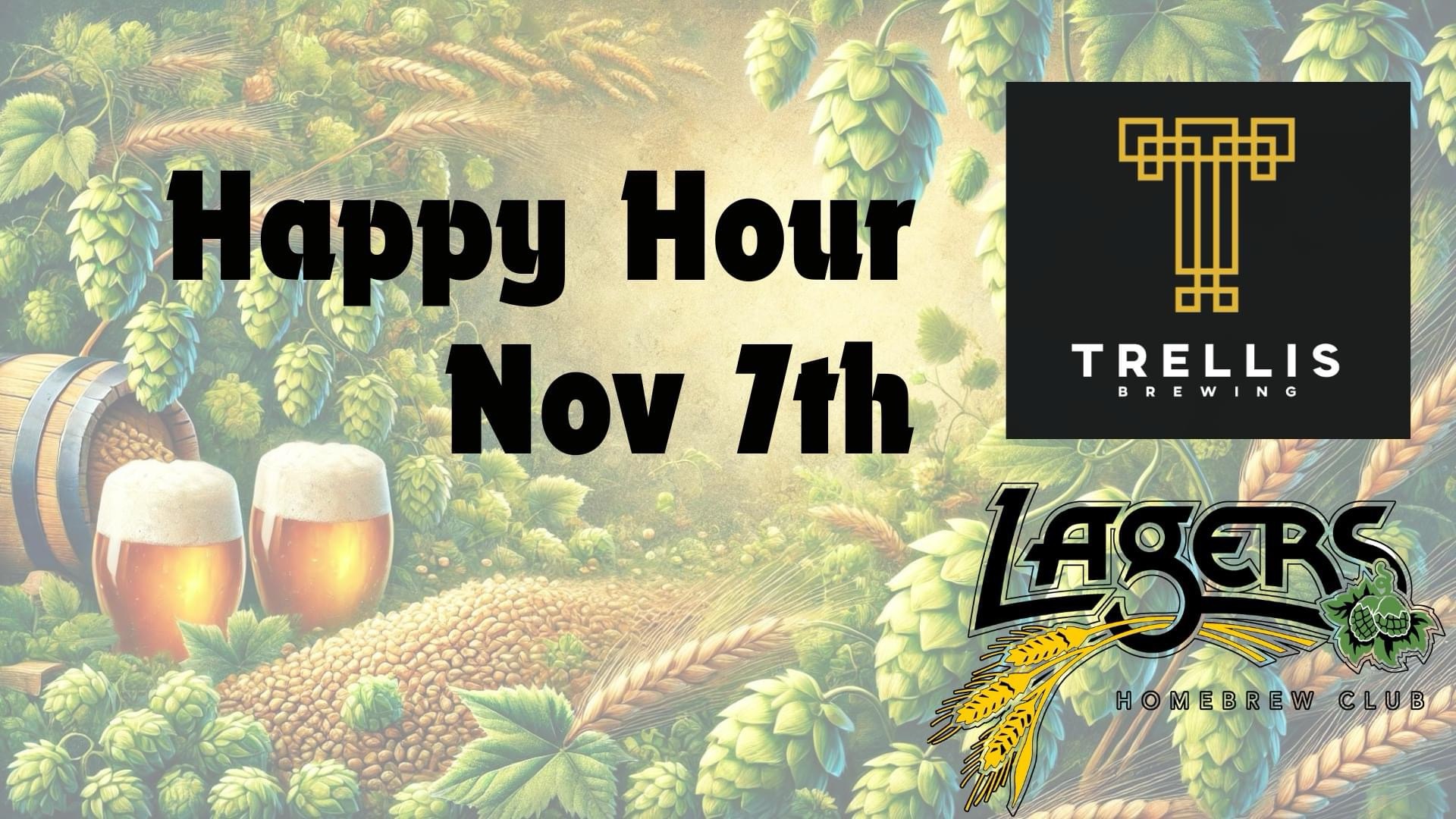 Reminder: Happy Hour @ Trellis